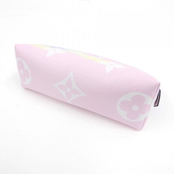 Authentic LOUIS VUITTON Monogram Giant Escale Cosmetic Pouch Pastel - Picture 2 of 4